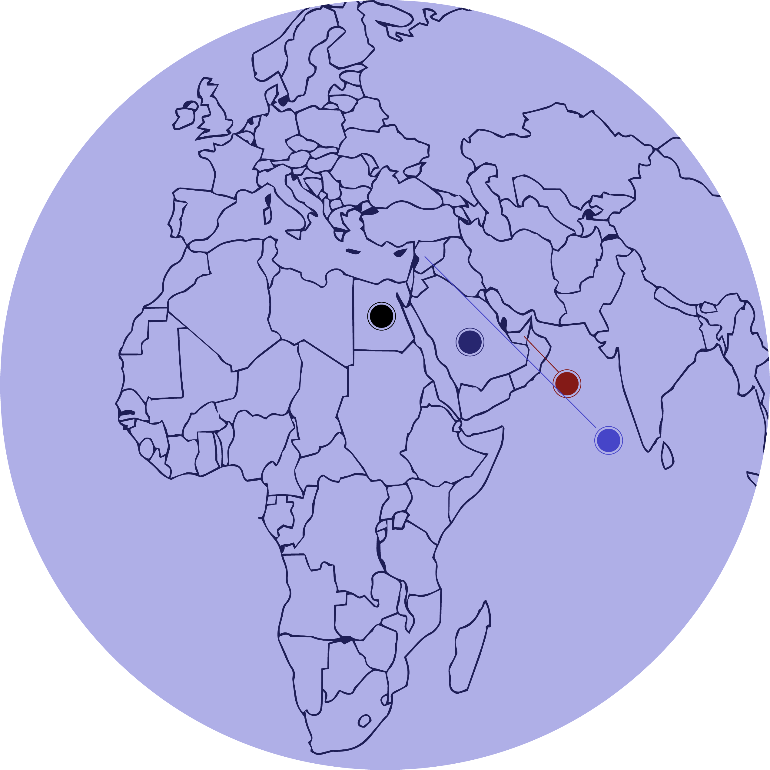 The Board Consulting's presence across Egypt, UAE, KSA and Iraq
